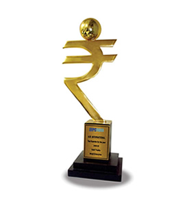 Top Exporters Award Gold Trophy