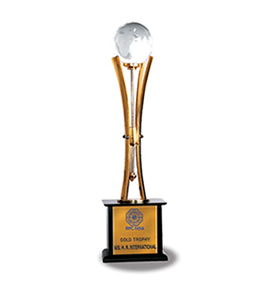 Top Exporters Award Gold Trophy
