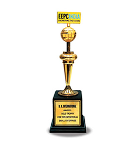 Top Exporters Award Gold Trophy