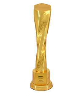 Top Exporters Award Gold Trophy