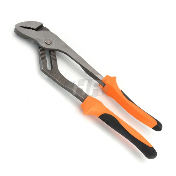 Machined Groove Joint Water Pump Plier Carbon Steel, Fully Hardened, Straight Jaws with Rivet