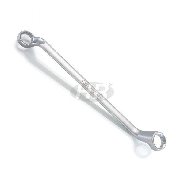 Bi-hexagon Ring End Spanner Satin Finish (DIN 838)