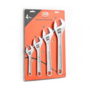 HRDBCAW - 4 Pcs. Adjustable Wrench Set