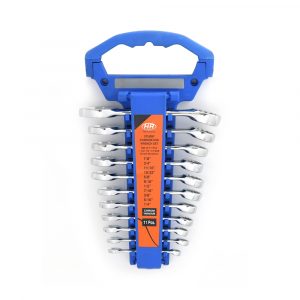 HRHTTBS - 11 Pcs. Stubby Combination Wrench Set